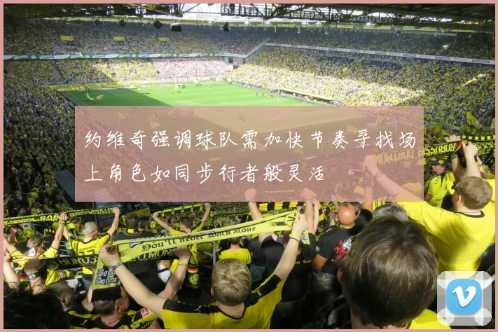 约维奇强调球队需加快节奏寻找场上角色如同步行者般灵活